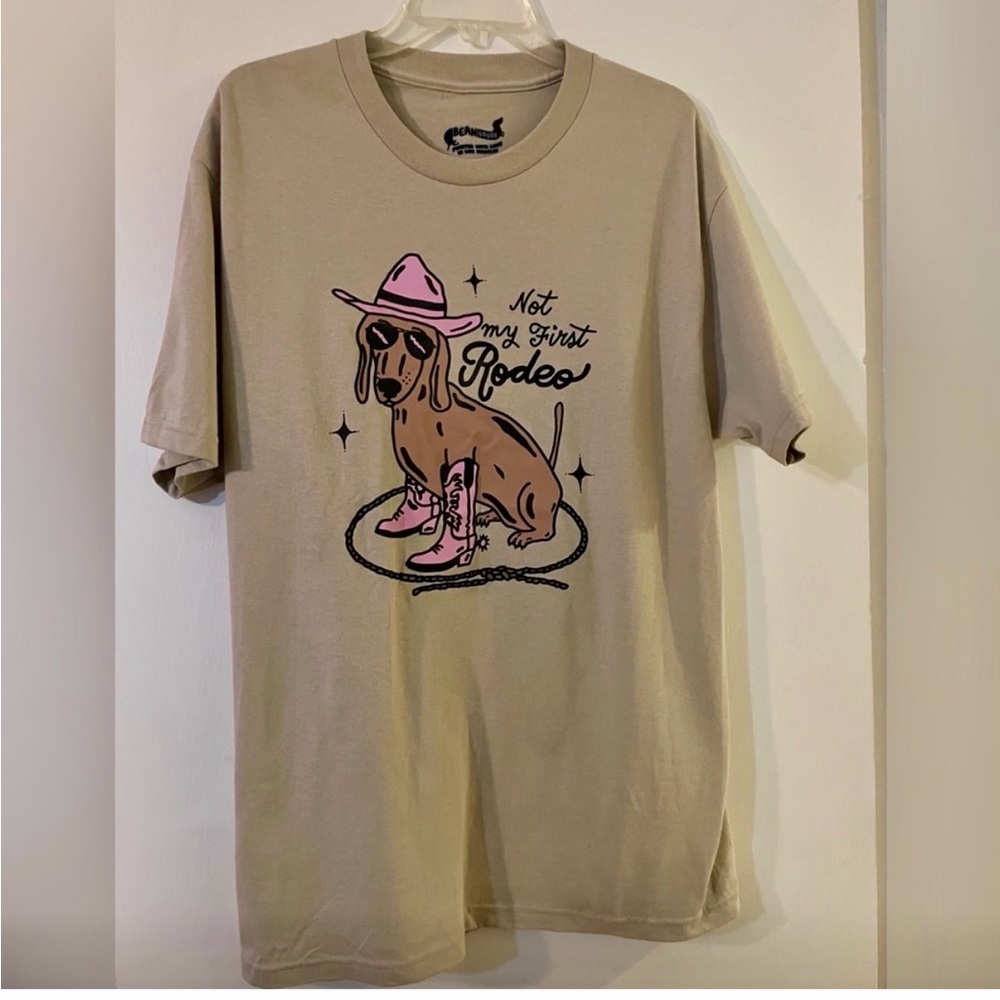 NWOT Not My First Rodeo Rodeo Bean Goods Sz L